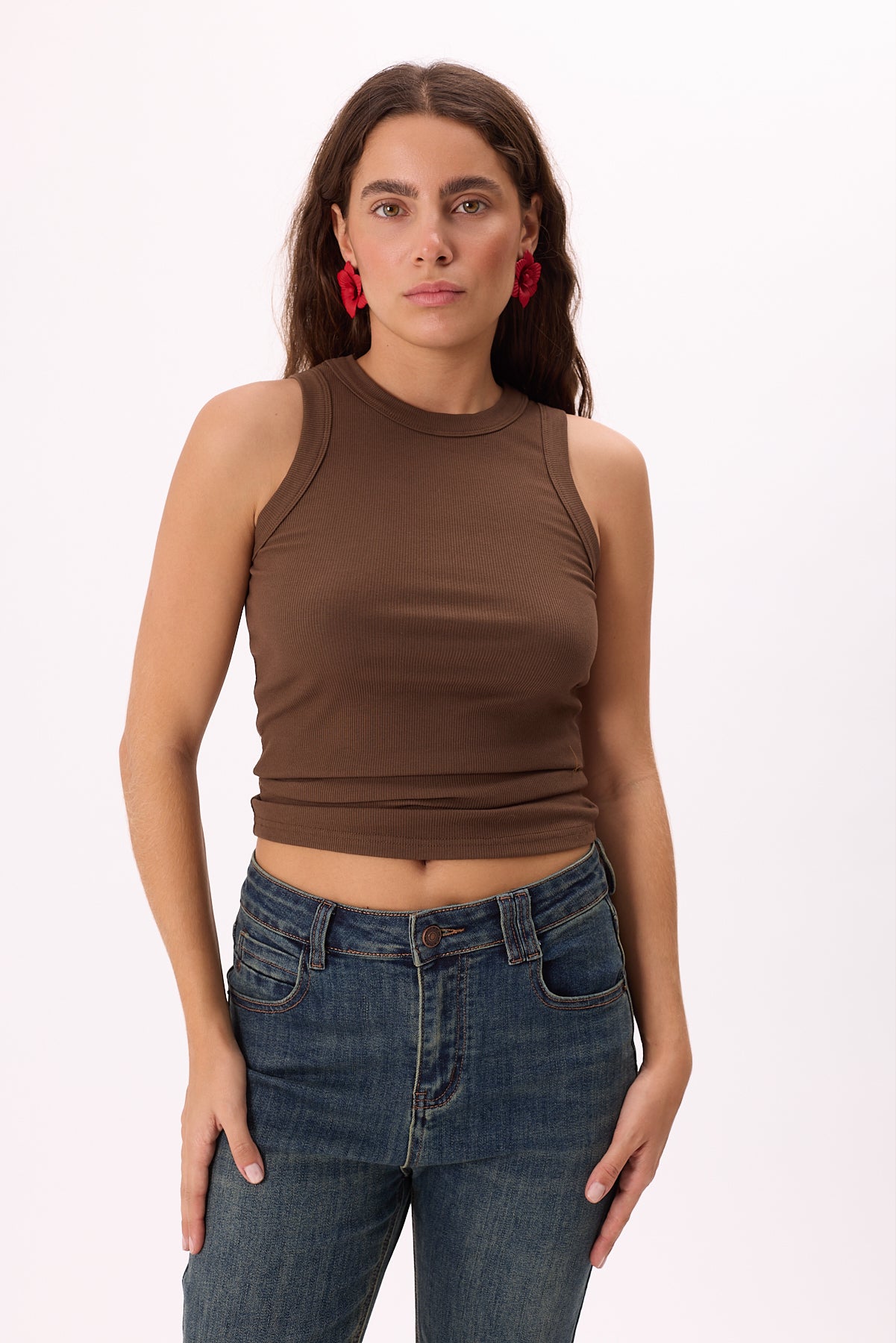 Musculosa Basic Rib