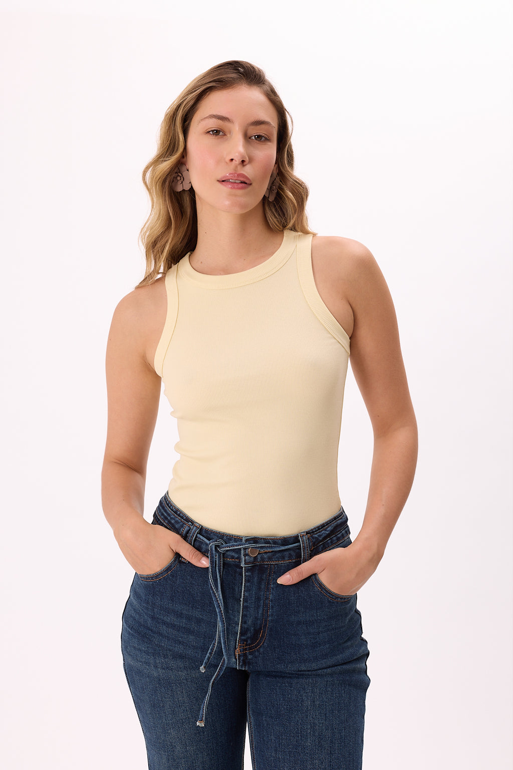 Musculosa Basic Rib