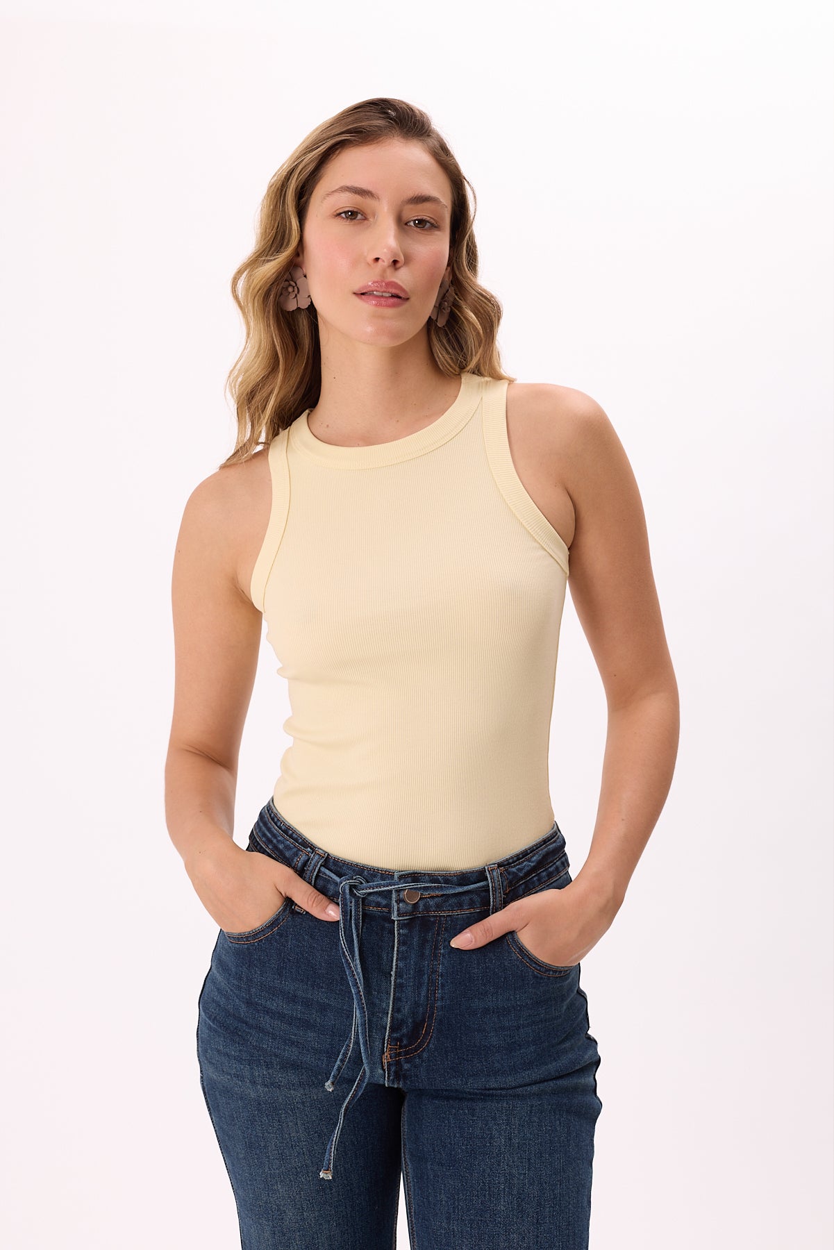 Musculosa Basic Rib